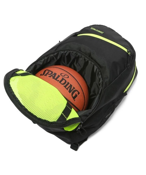 SPALDING(スポルディング)の「【SPALDING/スポルディング】ハーフデイ ブリーズ/バッグパック・アウトドア・スポーツ(バックパック/リュック・メンズ・ライトグリーン/ブラック・FREE)」の4枚目の写真