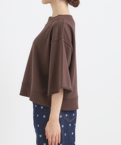 Cutie Blonde(キューティーブロンド)の「【2点セット】ハーフスリーブミニ裏毛プルオーバー&レースタンクトップSET(その他トップス・レディース・ライトグレー/ダークブラウン/チャコールグレー・00)」の7枚目の写真