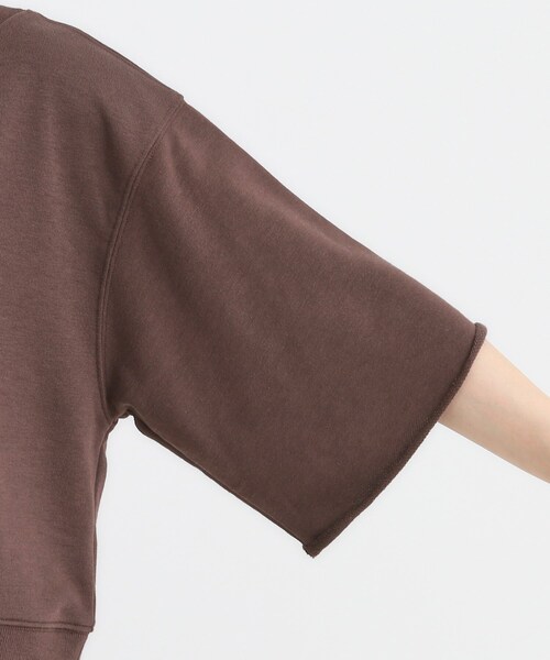 Cutie Blonde(キューティーブロンド)の「【2点セット】ハーフスリーブミニ裏毛プルオーバー&レースタンクトップSET(その他トップス・レディース・ライトグレー/ダークブラウン/チャコールグレー・00)」の10枚目の写真