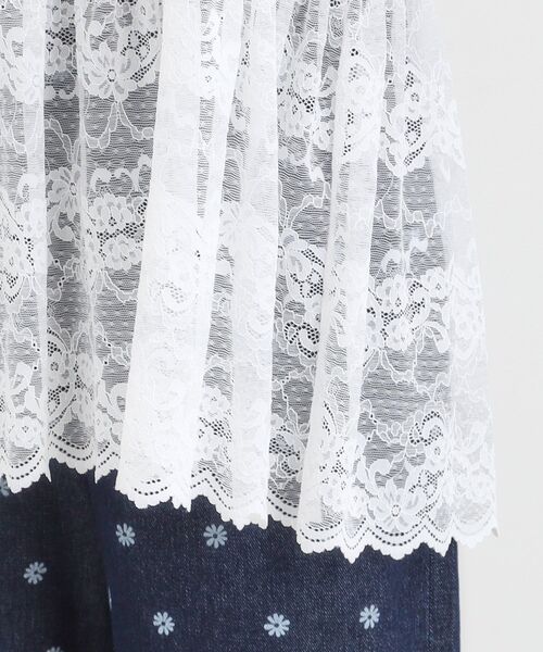 Cutie Blonde(キューティーブロンド)の「【2点セット】ハーフスリーブミニ裏毛プルオーバー&レースタンクトップSET(その他トップス・レディース・ライトグレー/ダークブラウン/チャコールグレー・00)」の17枚目の写真