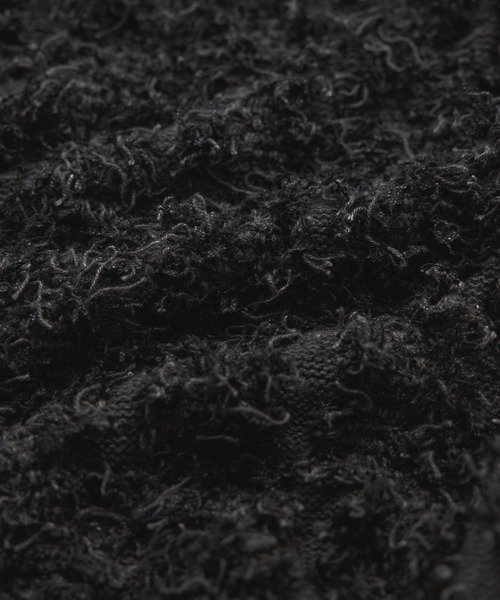 VIS（ビス）の「リボンヤーンフリンジニットプルオーバー（ニット/セーター・レディース・オフホワイト/チャコールグレー/ピンク系その他2・FREE）」の21枚目の写真