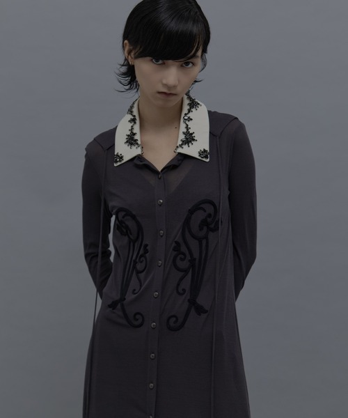 tanakadaisuke/タナカダイスケ】《STUDIOUS別注》iron embroidery