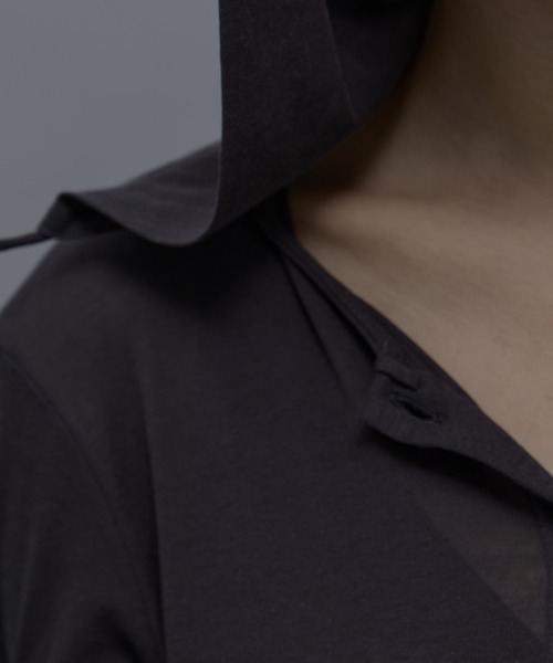 tanakadaisuke（タナカダイスケ）の「【tanakadaisuke/タナカダイスケ】《STUDIOUS別注》iron embroidery cotton sheer one-piece/エンブロイダリーコットンシアーワンピース（ワンピース・レディース・ブラック/グレー・FREE）」の12枚目の写真