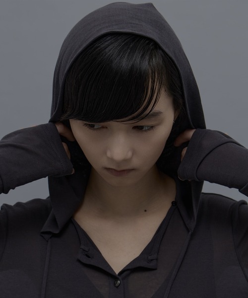 tanakadaisuke STUDIOUS別注 / コットンシアーワンピース 別注 iron embroidery cotton sheer onpiec(FREE GREY): tanakadaisuke