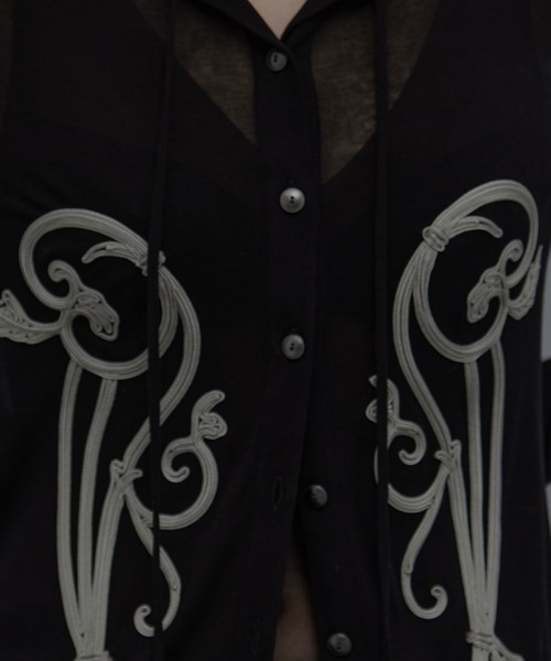 tanakadaisuke/タナカダイスケ】《STUDIOUS別注》iron embroidery