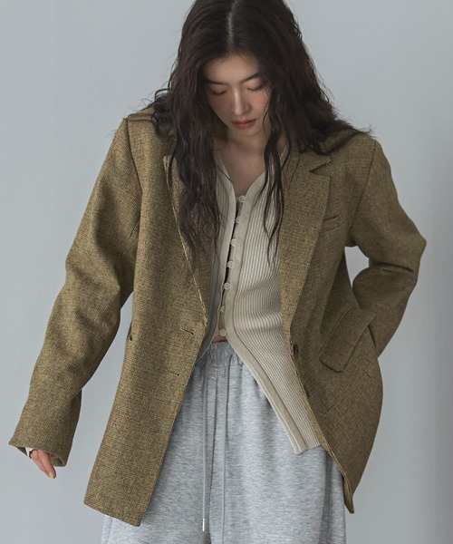 feepur（フェピュール）の「ウール混テーラードジャケット（テーラード