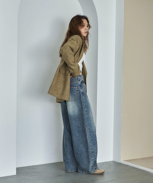 feepur（フェピュール）の「ウール混テーラードジャケット（テーラード