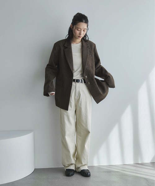 feepur（フェピュール）の「ウール混テーラードジャケット（テーラード