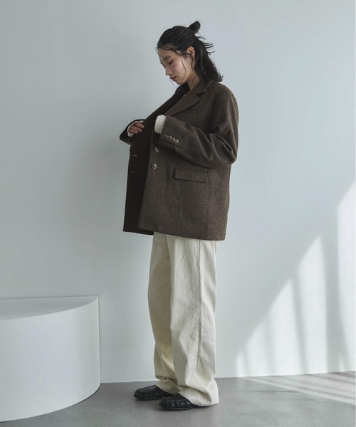 feepur（フェピュール）の「ウール混テーラードジャケット（テーラード