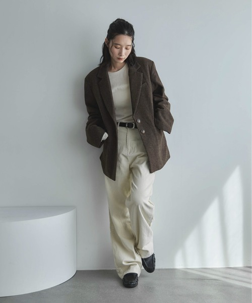 feepur（フェピュール）の「ウール混テーラードジャケット（テーラード