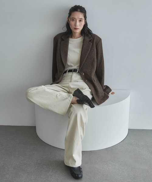 feepur（フェピュール）の「ウール混テーラードジャケット（テーラード