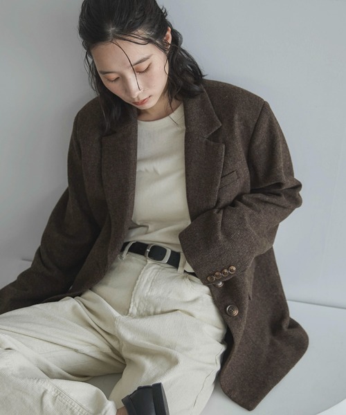 feepur（フェピュール）の「ウール混テーラードジャケット（テーラード