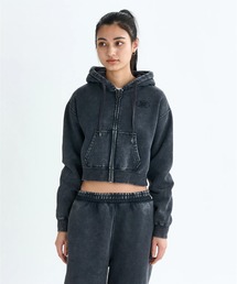 DC SHOES（ディーシーシューズ）の「25 WS HIDDEN SHORT Z/DCジップアップショート丈パーカー・フーディー（パーカー）」