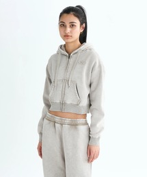 DC SHOES（ディーシーシューズ）の「25 WS HIDDEN SHORT Z/DCジップアップショート丈パーカー・フーディー（パーカー）」