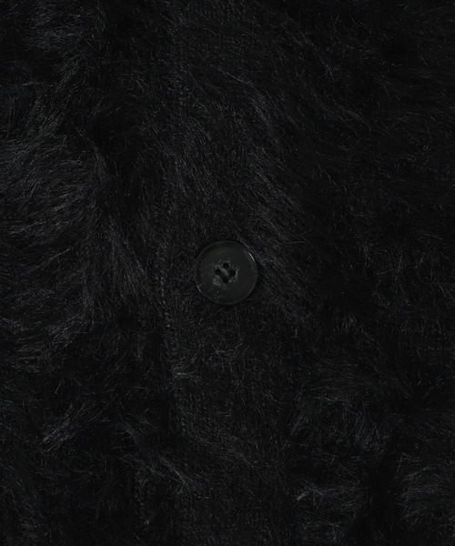 HARE(ハレ)の「ロングシャギーカーディガン(HARE)(カーディガン/ボレロ・メンズ・ブルー/ブラック/パープル/グレー/レッド・SMALL/MEDIUM)」の16枚目の写真