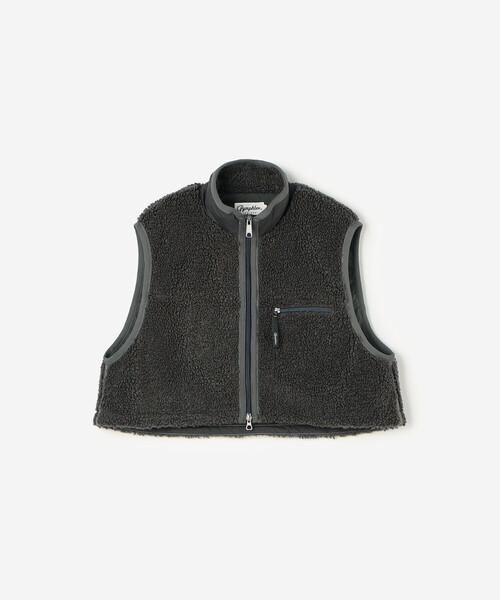 Gymphlex ライトボア ショートベスト WOMEN Gymphlex | ライトボア ショートベスト WOMEN（その他アウター