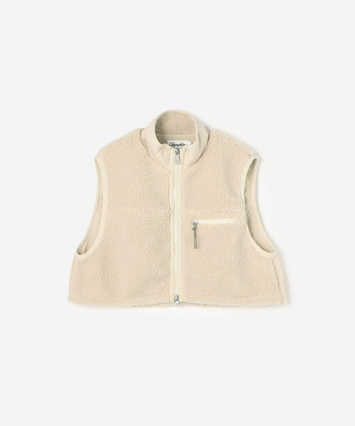 Gymphlex ライトボア ショートベスト WOMEN Gymphlex | ライトボア ショートベスト WOMEN（その他アウター