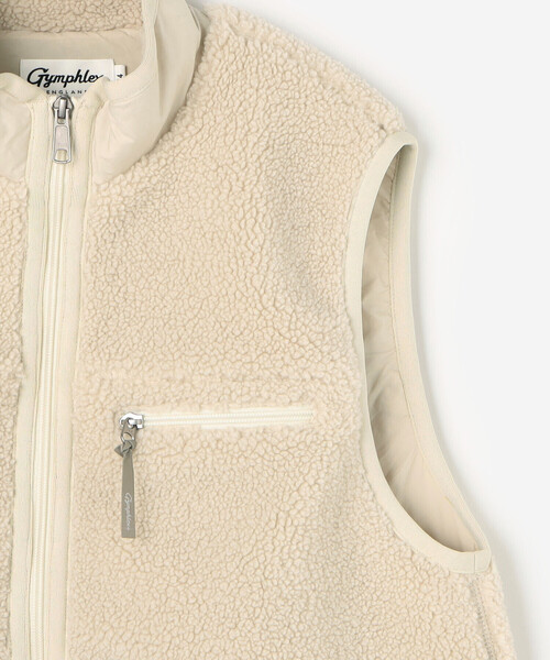 Gymphlex | ライトボア ショートベスト WOMEN（その他アウター