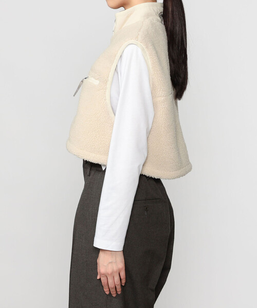 Gymphlex | ライトボア ショートベスト WOMEN（その他アウター