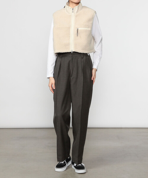 Gymphlex | ライトボア ショートベスト WOMEN（その他アウター