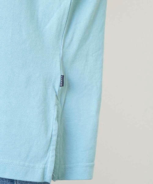 RUSTY(ラスティ)の「【RUSTY:ラスティー】レディースバックプリント胸ポケット長袖ロンT(Tシャツ/カットソー・レディース・ライトブルー/ブラック・MEDIUM)」の12枚目の写真