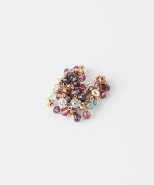 SMELLY(スメリー)の「ガラスビーズイヤカフ(イヤーカフ・レディース・ゴールド系その他・-)」の6枚目の写真