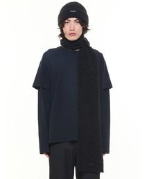 SHOOP （シュープ）の「SHOOP TEXTURED ALPACA SCARF (SHFW25024)（マフラー）」