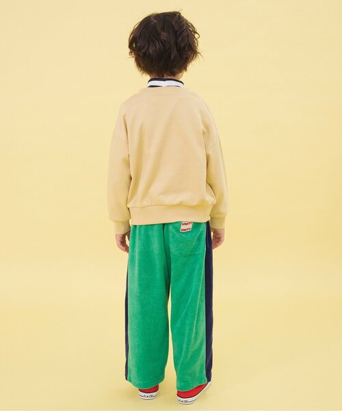 BREEZE（ブリーズ）の「【WEB限定/ジュニア対応】サイドラインパイルトラックパンツ（その他パンツ・キッズ・ブラック/レッド/グリーン/ベージュ・120/110/100/90/80/140/130）」の10枚目の写真