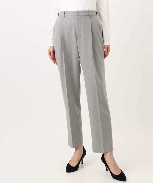 MK MICHEL KLEIN（エムケーミッシェルクラン）の「ツイード調両面起毛テーパードパンツ/洗える（その他パンツ・レディース・ダークグレー/ライトグレー・36/38/40）」の19枚目の写真