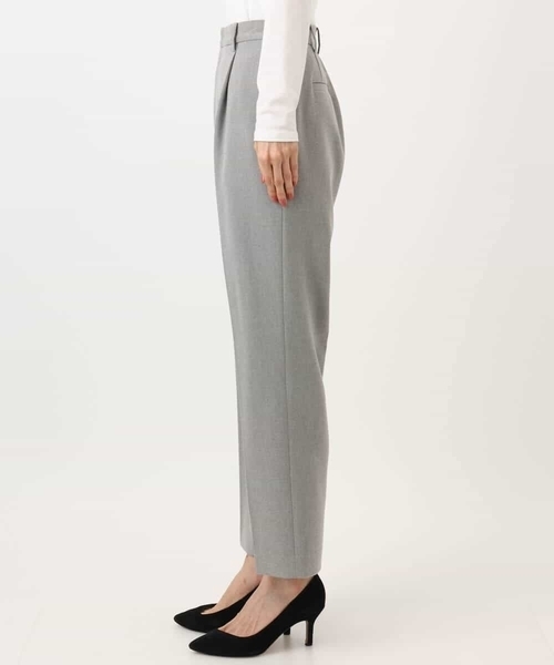 MK MICHEL KLEIN（エムケーミッシェルクラン）の「ツイード調両面起毛テーパードパンツ/洗える（その他パンツ・レディース・ダークグレー/ライトグレー・36/38/40）」の20枚目の写真