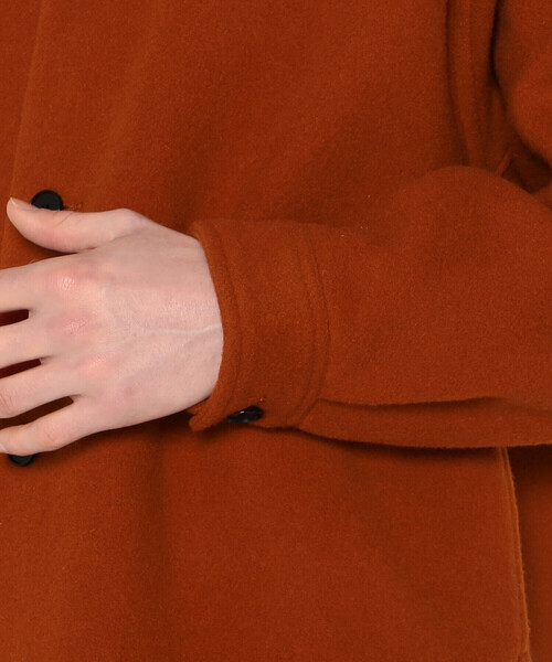 DANTON（ダントン）の「MEN'S WOOL MELTON SHIRT JACKET（その他アウター・メンズ・ダークネイビー/オリーブ/グレー/ベージュ/オレンジ・38/40/42/44）」の14枚目の写真