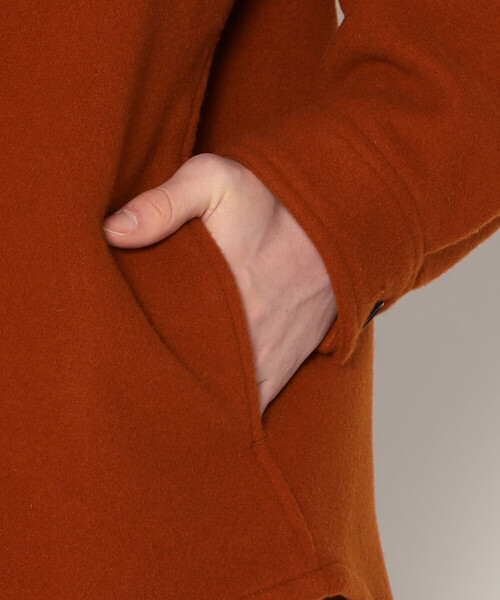 DANTON（ダントン）の「MEN'S WOOL MELTON SHIRT JACKET（その他アウター・メンズ・ダークネイビー/オリーブ/グレー/ベージュ/オレンジ・38/40/42/44）」の15枚目の写真