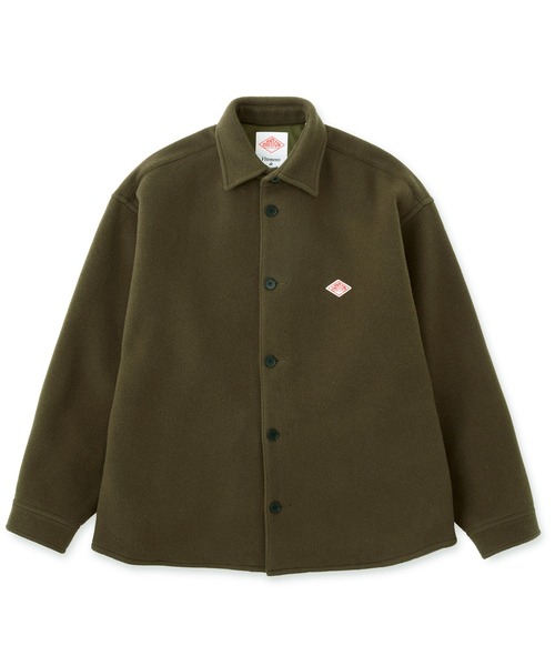 DANTON（ダントン）の「MEN'S WOOL MELTON SHIRT JACKET（その他アウター・メンズ・ダークネイビー/オリーブ/グレー/ベージュ/オレンジ・38/40/42/44）」の19枚目の写真