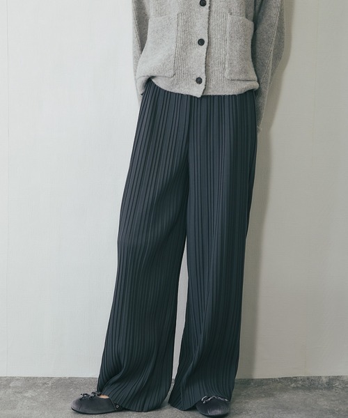 ANOTHER S(アナザーエス)の「プリーツパンツ(その他パンツ・レディース・ブラウン/ブラック/グレー・M)」の20枚目の写真