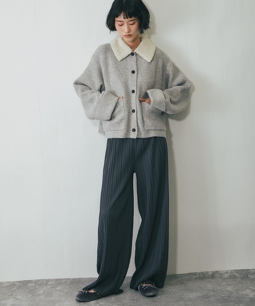 ANOTHER S(アナザーエス)の「プリーツパンツ(その他パンツ・レディース・ブラウン/ブラック/グレー・M)」の19枚目の写真