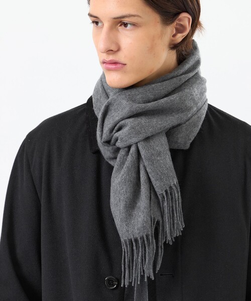 ウォッシャブルカシミヤ ソリッドマフラー（マフラー）｜MACKINTOSH