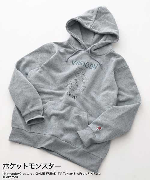 ポケットモンスター」ポケモン カビゴン パーカー (フード付き