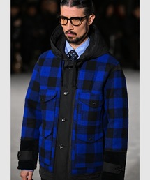 JUNYA WATANABE MAN ブルゾン eYe JUNYA WATANABE CDG MAN綿バックサテンミリタリーブルゾン発売