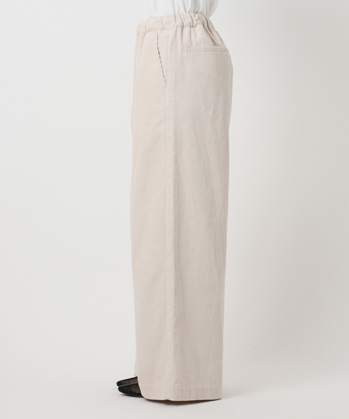 JOURNAL STANDARD relume（ジャーナルスタンダード　レリューム）の「《追加》コットンコーデュロイイージーワイド（その他パンツ・レディース・ピンク/カーキ/ホワイト・36/38）」の9枚目の写真