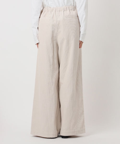 JOURNAL STANDARD relume（ジャーナルスタンダード　レリューム）の「《追加》コットンコーデュロイイージーワイド（その他パンツ・レディース・ピンク/カーキ/ホワイト・36/38）」の10枚目の写真
