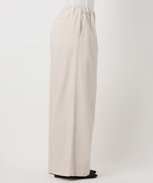 JOURNAL STANDARD relume（ジャーナルスタンダード　レリューム）の「《追加》コットンコーデュロイイージーワイド（その他パンツ・レディース・ピンク/カーキ/ホワイト・36/38）」の11枚目の写真