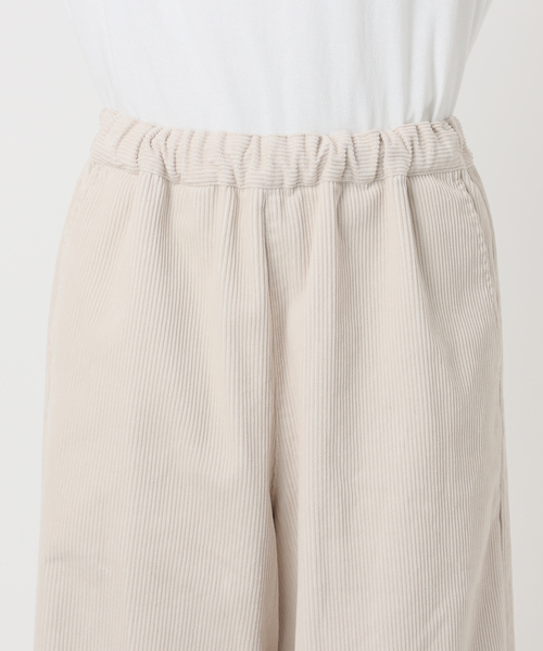 JOURNAL STANDARD relume（ジャーナルスタンダード　レリューム）の「《追加》コットンコーデュロイイージーワイド（その他パンツ・レディース・ピンク/カーキ/ホワイト・36/38）」の12枚目の写真