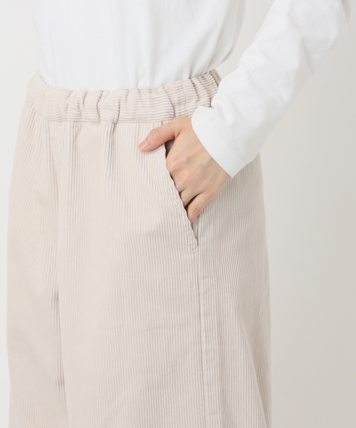 JOURNAL STANDARD relume（ジャーナルスタンダード　レリューム）の「《追加》コットンコーデュロイイージーワイド（その他パンツ・レディース・ピンク/カーキ/ホワイト・36/38）」の14枚目の写真