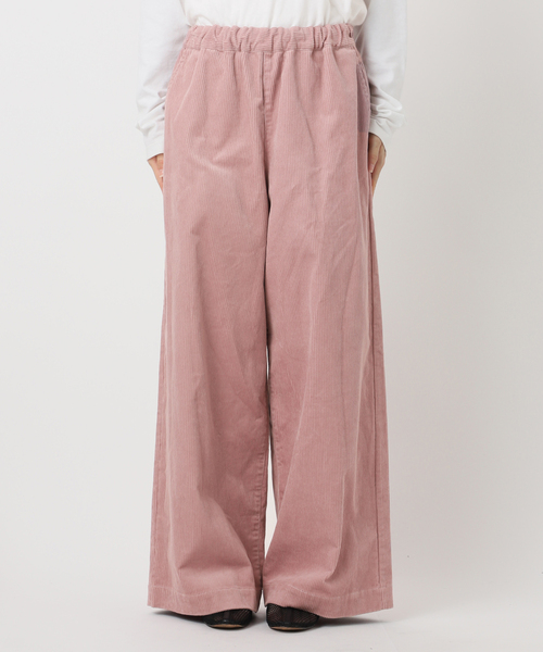 JOURNAL STANDARD relume（ジャーナルスタンダード　レリューム）の「《追加》コットンコーデュロイイージーワイド（その他パンツ・レディース・ピンク/カーキ/ホワイト・36/38）」の22枚目の写真