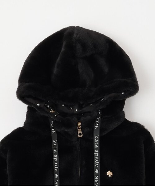 ケイトスペードニューヨーク ダッフルコート　ビッグカラー　フェイクファー kate spade NEW YORK（ケイト・スペード ニューヨーク） コート