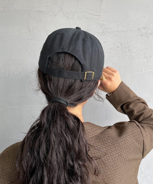 AMERICANA（アメリカーナ）の「[Americana/アメリカーナ] AC 47クリーンナップ ブランドロゴ刺繍 キャップ（キャップ・レディース・チャコールグレー/ブラック/ネイビー・ONE SIZE）」の9枚目の写真