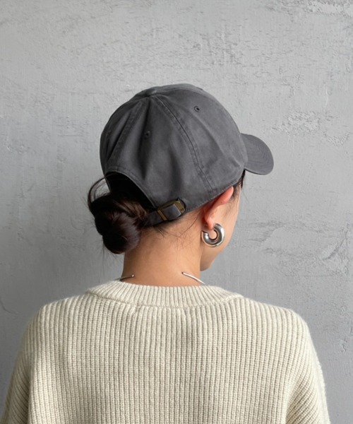 AMERICANA（アメリカーナ）の「[Americana/アメリカーナ] AC 47クリーンナップ ブランドロゴ刺繍 キャップ（キャップ・レディース・チャコールグレー/ブラック/ネイビー・ONE SIZE）」の16枚目の写真