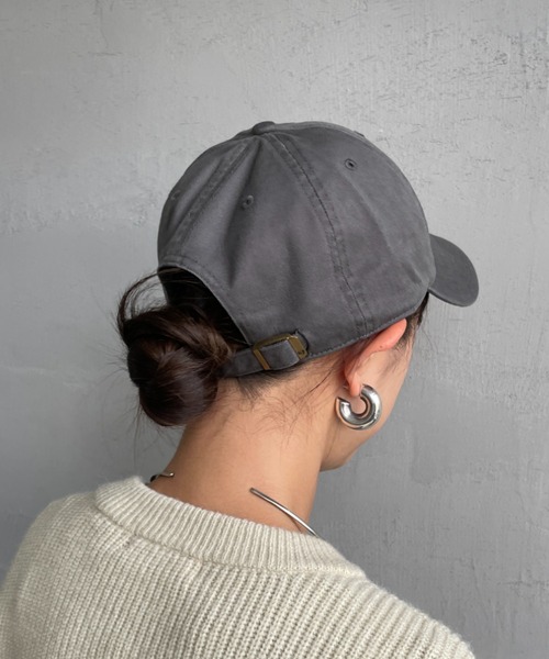 AMERICANA（アメリカーナ）の「[Americana/アメリカーナ] AC 47クリーンナップ ブランドロゴ刺繍 キャップ（キャップ・レディース・チャコールグレー/ブラック/ネイビー・ONE SIZE）」の19枚目の写真