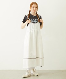 MILKFED.（ミルクフェド）の「TYROLEAN TAPE CAMI DRESS（ワンピース）」