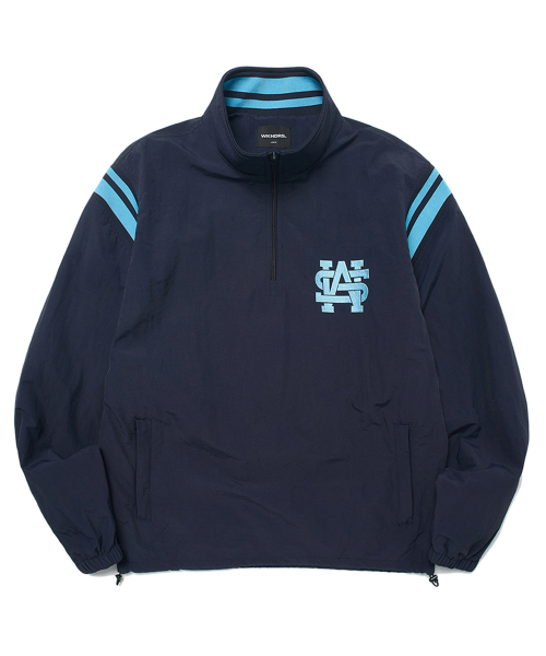 WKNDRS(ウィーキャンドース)の「REFEREE ANORAK JK (NAVY)(ナイロンジャケット・レディース・その他・MEDIUM/LARGE/X-LARGE)」の1枚目の写真